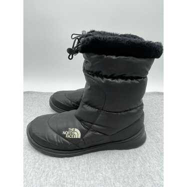 The North Face Nuptse Goose Down Black Boots Women