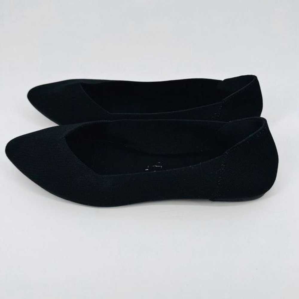 Mia Kerri Black Flats Pointed Toe Size 7  NWOT - image 5