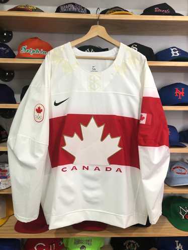 Vintage Nike Canada Olympics Hockey Authentic Jers