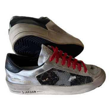 Golden Goose Stardan leather trainers