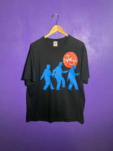 genesis tour 1992 Tシャツ Vintage Genesis Merch T-shirt 1992 Tour Double Side - Etsy