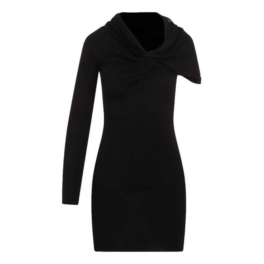 【送料&関税込】Saint Laurent Black Viscose Blend Dress SAINT LAURENT Black Viscose Blend Size US6 Short Dress | eBay