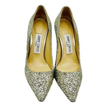 Jimmy Choo Romy glitter heels