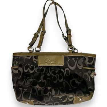 バッグ Vintage Coach Gallery Pocket Satchel Bag Coach gallery pocket tote - Gem