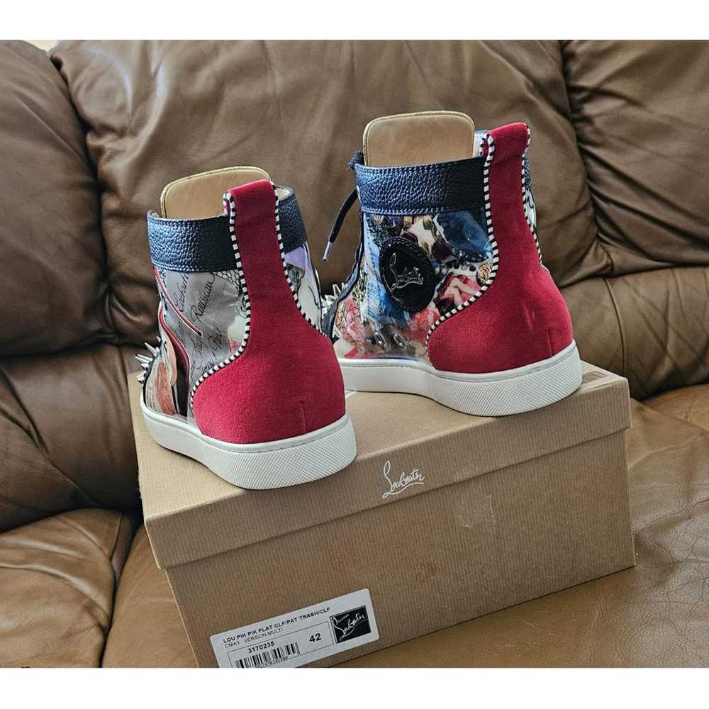 Christian Louboutin Louis patent leather high tra… - image 10