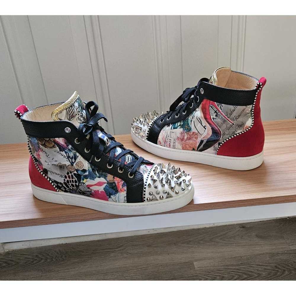 Christian Louboutin Louis patent leather high tra… - image 3