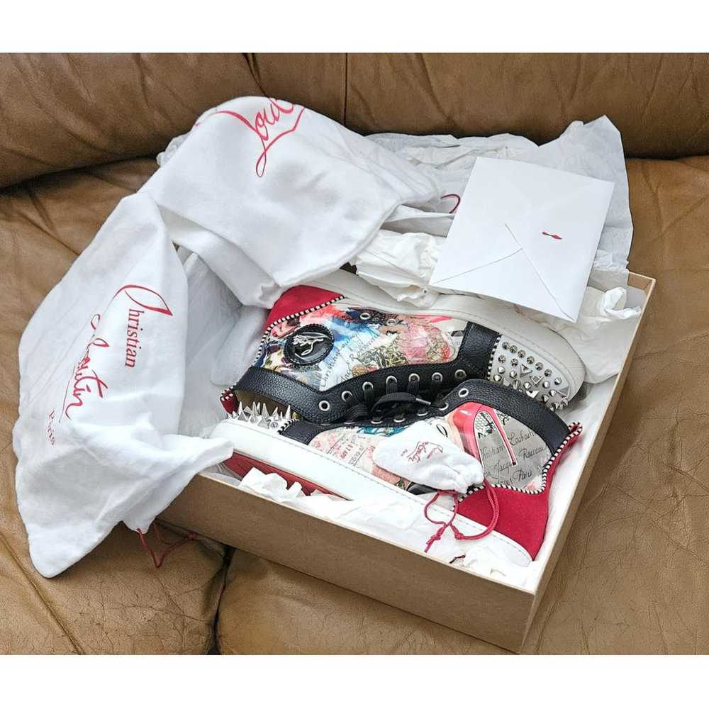 Christian Louboutin Louis patent leather high tra… - image 4