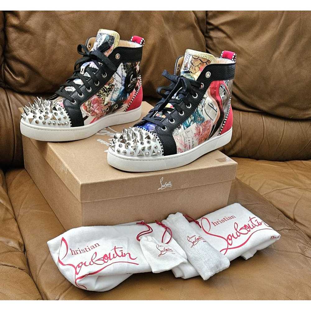 Christian Louboutin Louis patent leather high tra… - image 5