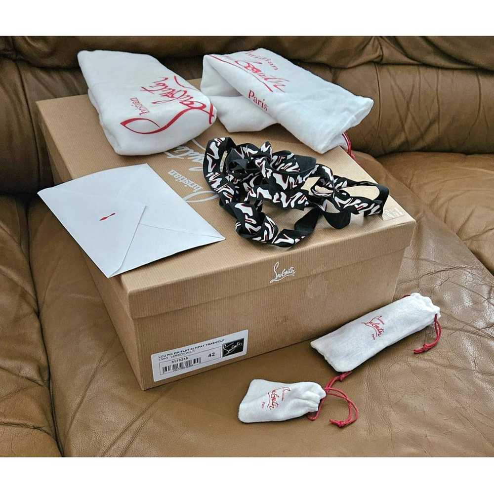 Christian Louboutin Louis patent leather high tra… - image 6