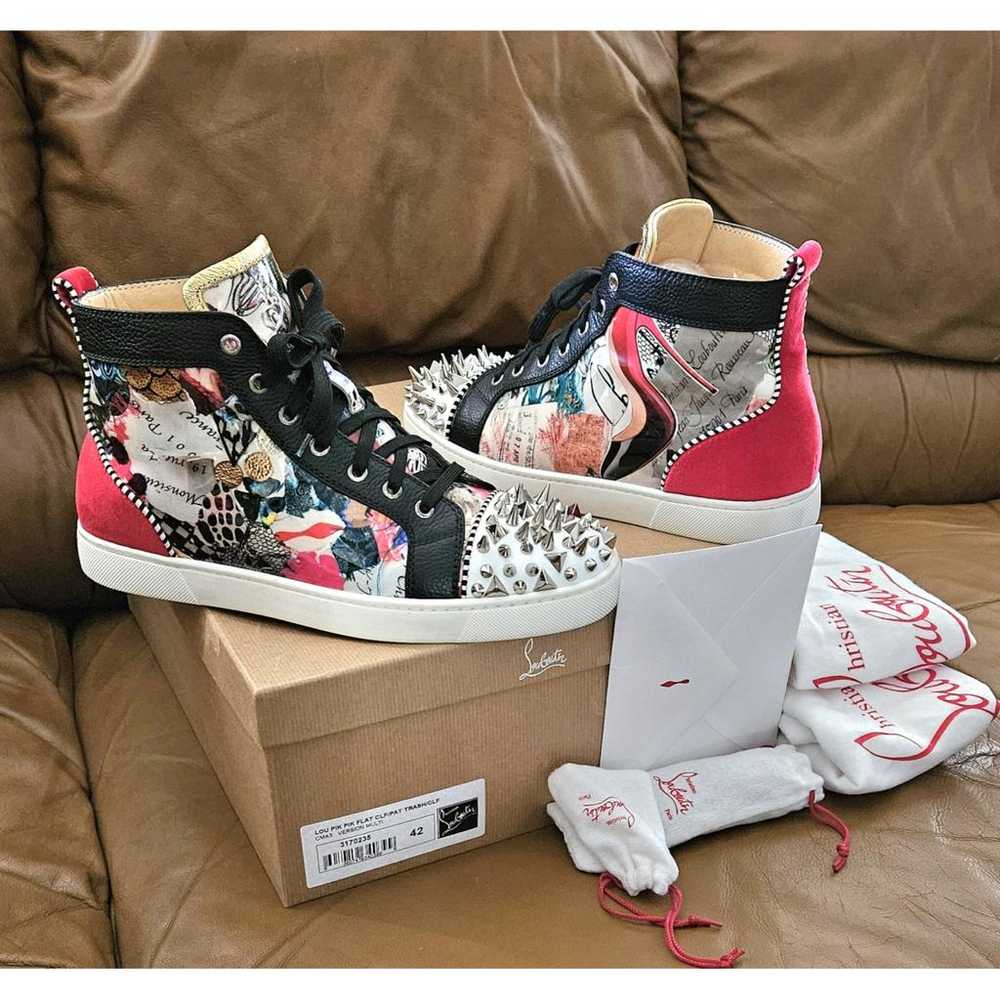 Christian Louboutin Louis patent leather high tra… - image 7