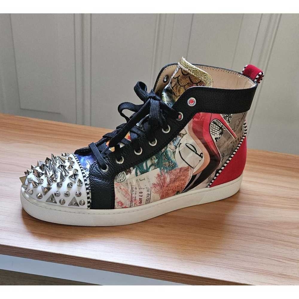 Christian Louboutin Louis patent leather high tra… - image 8