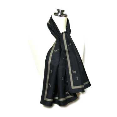 YOHJI YAMAMOTO +NOIR - dot silk scarf（Vintage yohji