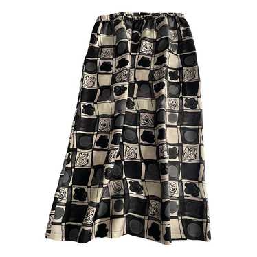 Laura Urbinati Silk mid-length skirt