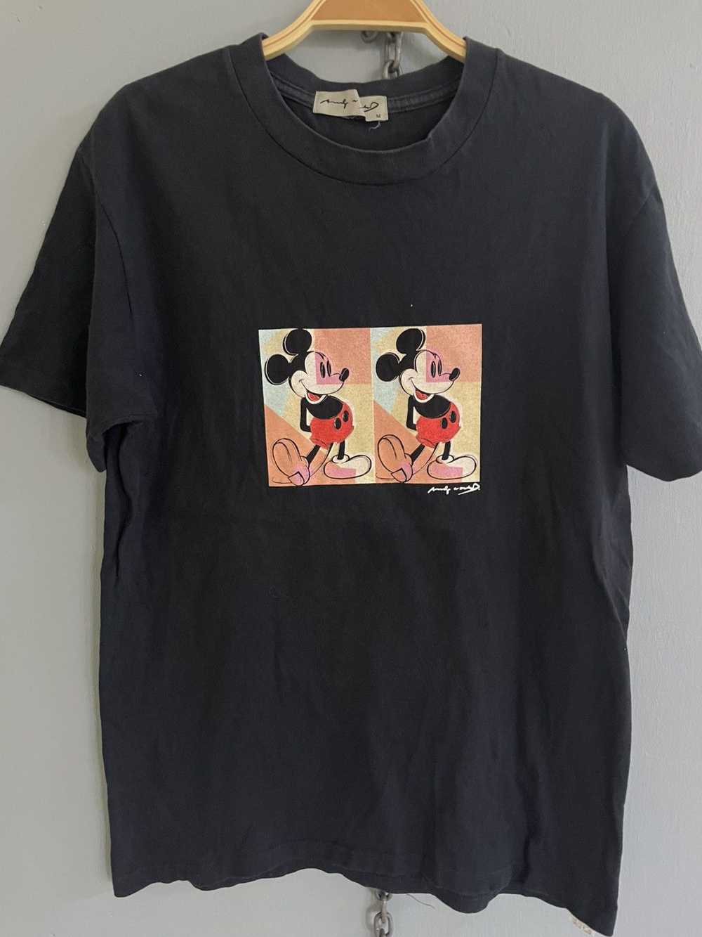 Andy Warhol × Mickey Mouse × Vintage Vintage 90s … - image 3