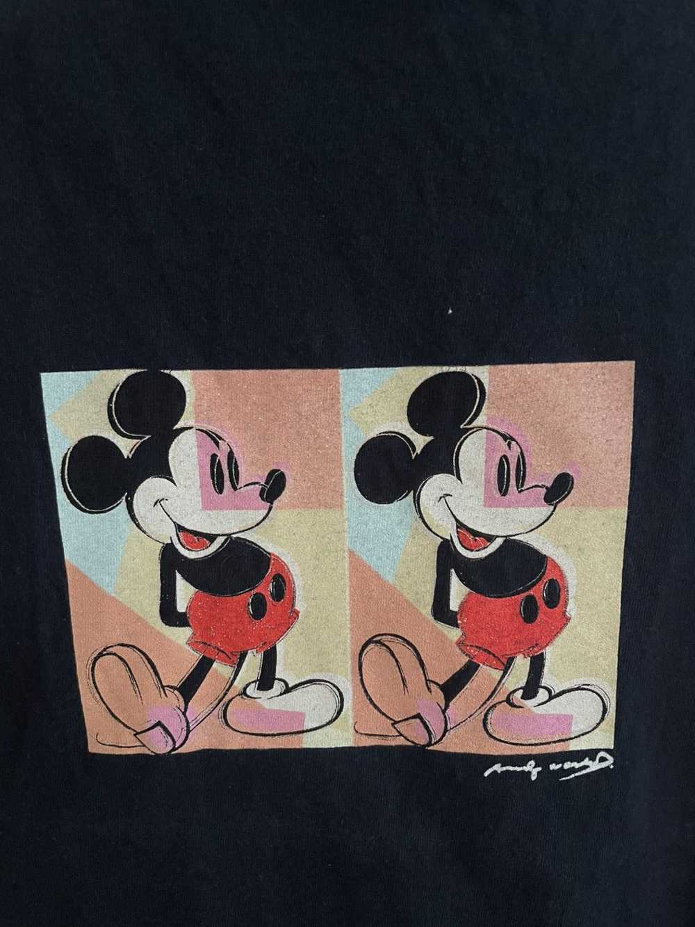 Andy Warhol × Mickey Mouse × Vintage Vintage 90s … - image 4