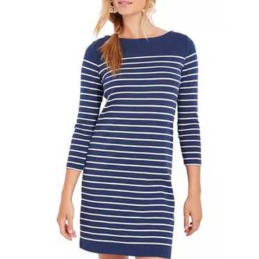 Vineyard Vines Blue Stripe dress Size XL Nautical 