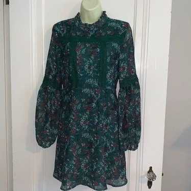 Nwot Free Generation green floral dress