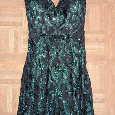 Windsor green sequin dress