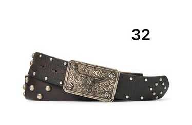 Rrl studded belt - Gem
