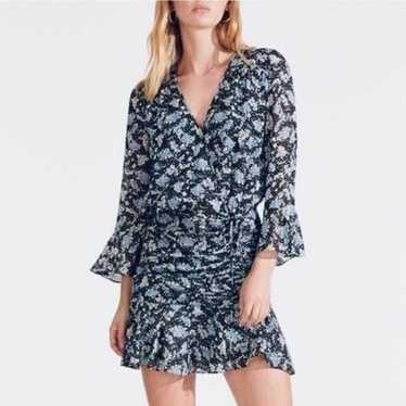 Veronica Beard Sean Silk Floral Mini Dress Size 6