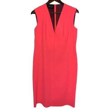 Cédric Charlier Coral Deep V Plunge Neck Sleeveles