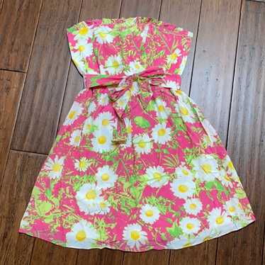 Lilly Pulitzer strapless dress