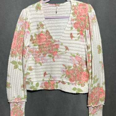 Brand new Free People floral sweater XL