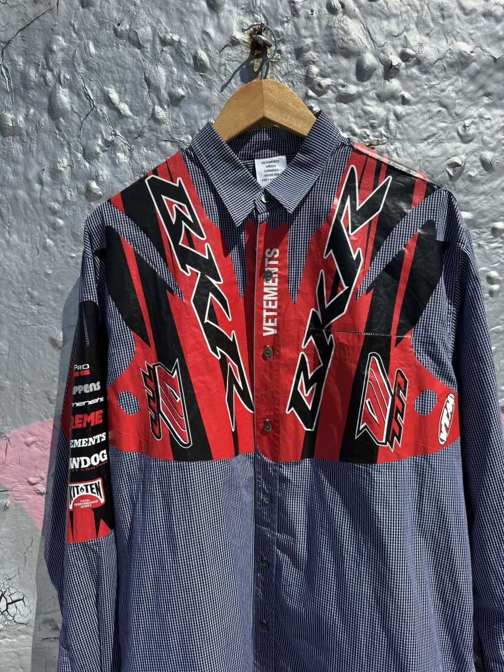 Vetements Vetements SS19 Racing Button Up