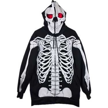 Skeleton zip up hoodie - Gem