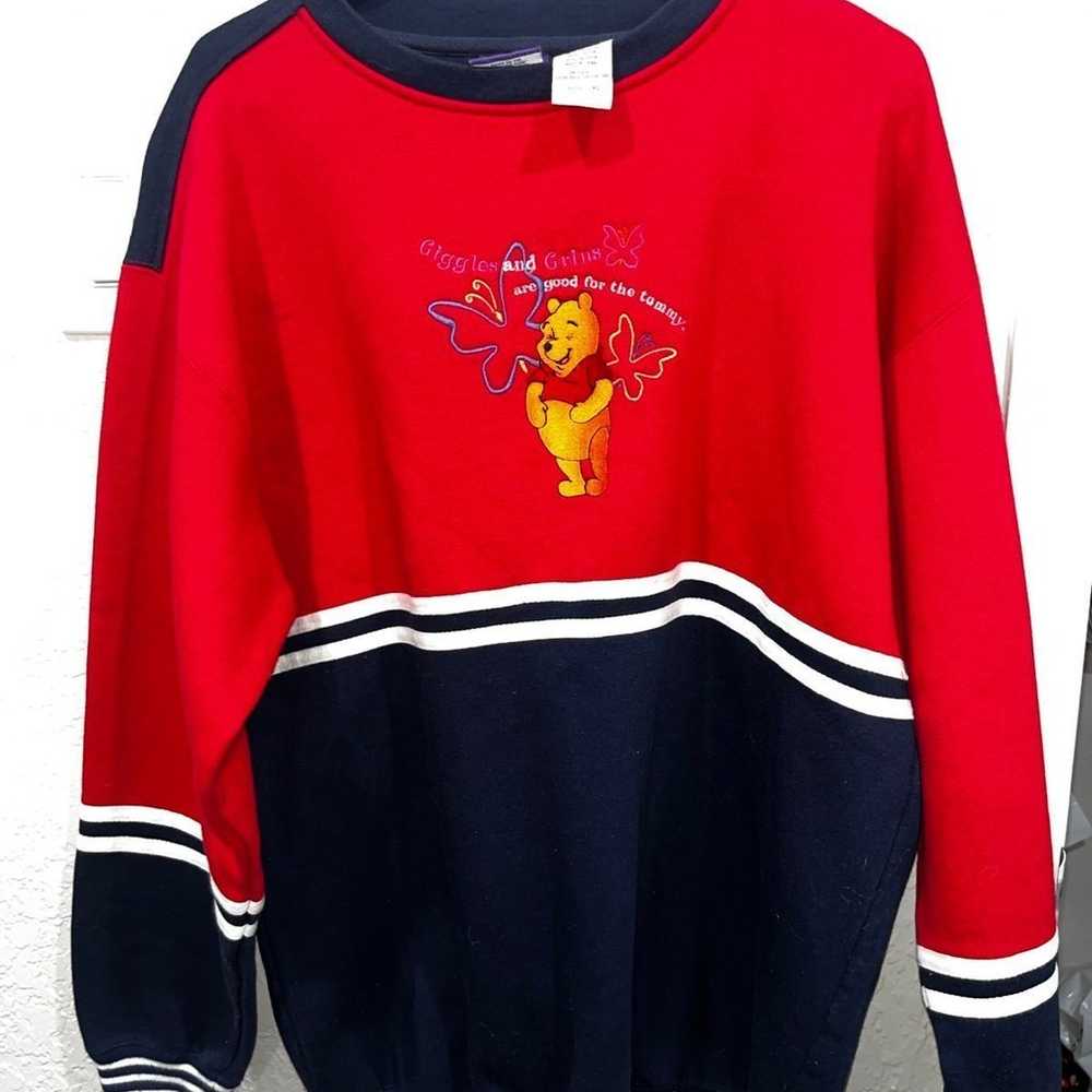 Vintage disney Winnie the poo crew neck - image 1