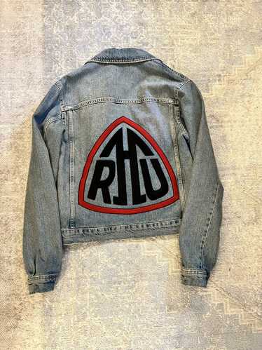 Rhude × Zara Zara x Rhuigi Cropped Leather Jacket | Grailed