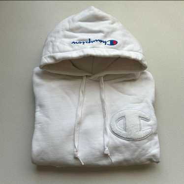 Champion Champion Hoodie White Sagara Emblem Pullo