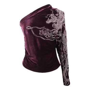 Ralph Lauren Collection Velvet top