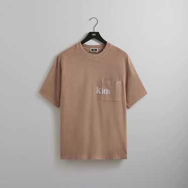 KITH キス　Quinn Pocket Tee USED加工　ロゴtシャツ KHM032398-001-FRONT.jpg?v=
