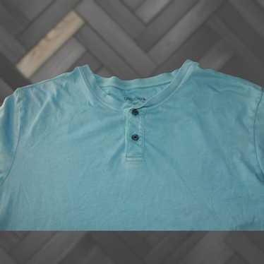 UNTUCKit Untuckit Mens Henley Shirt Large L Extra 