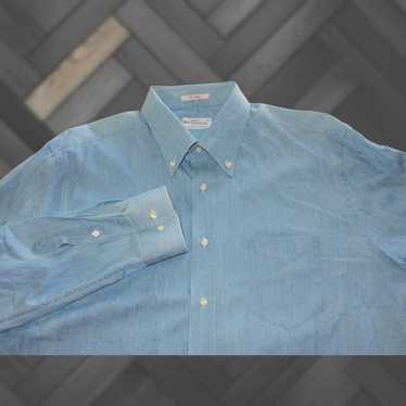 Gant Gant Mens Denim Shirt Extra Large XL Indigo B