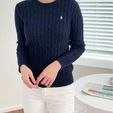 Polo Ralph Lauren Cable Knit Navy