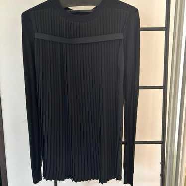 MM6 Back Pleated Knit S Black