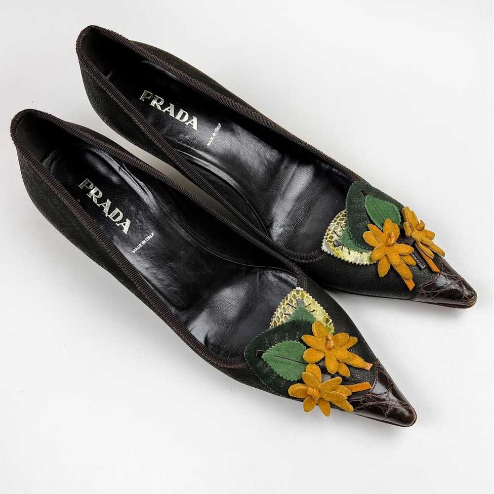 Prada Leather heels - image 4