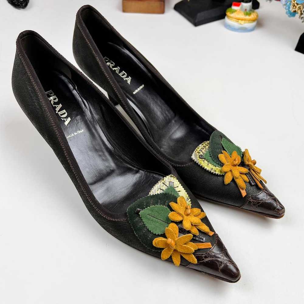 Prada Leather heels - image 5