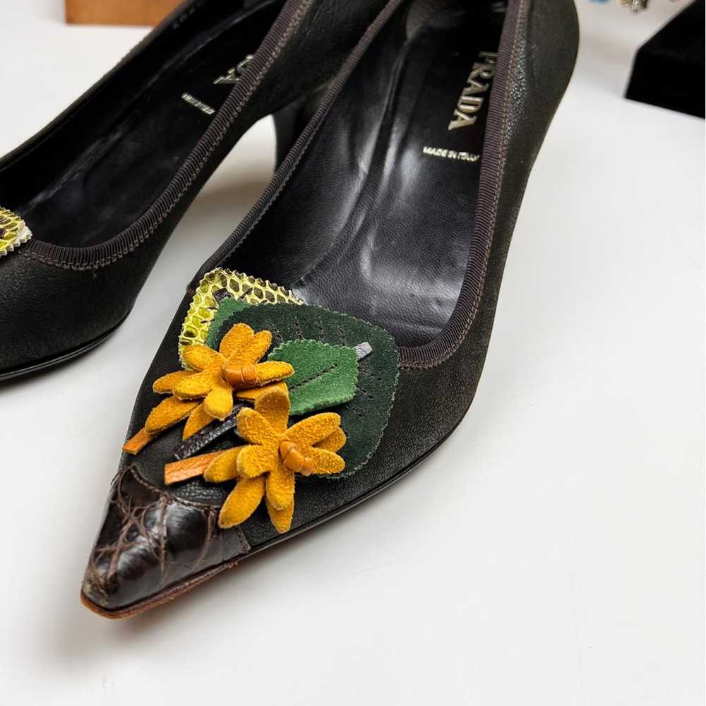 Prada Leather heels - image 7