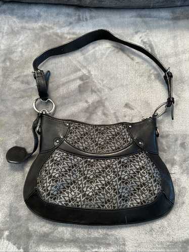 90s DKNY メッセンジャーバッグ ワンショルダー donna karan