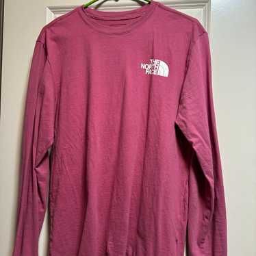 Pink mens north face