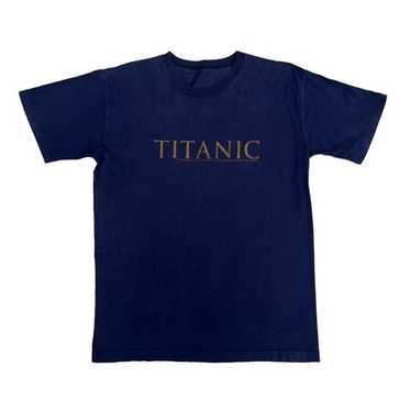 トップス 90s Titanic vintage logo T-shirts Vintage 90s Titanic T-shirt - Etsy