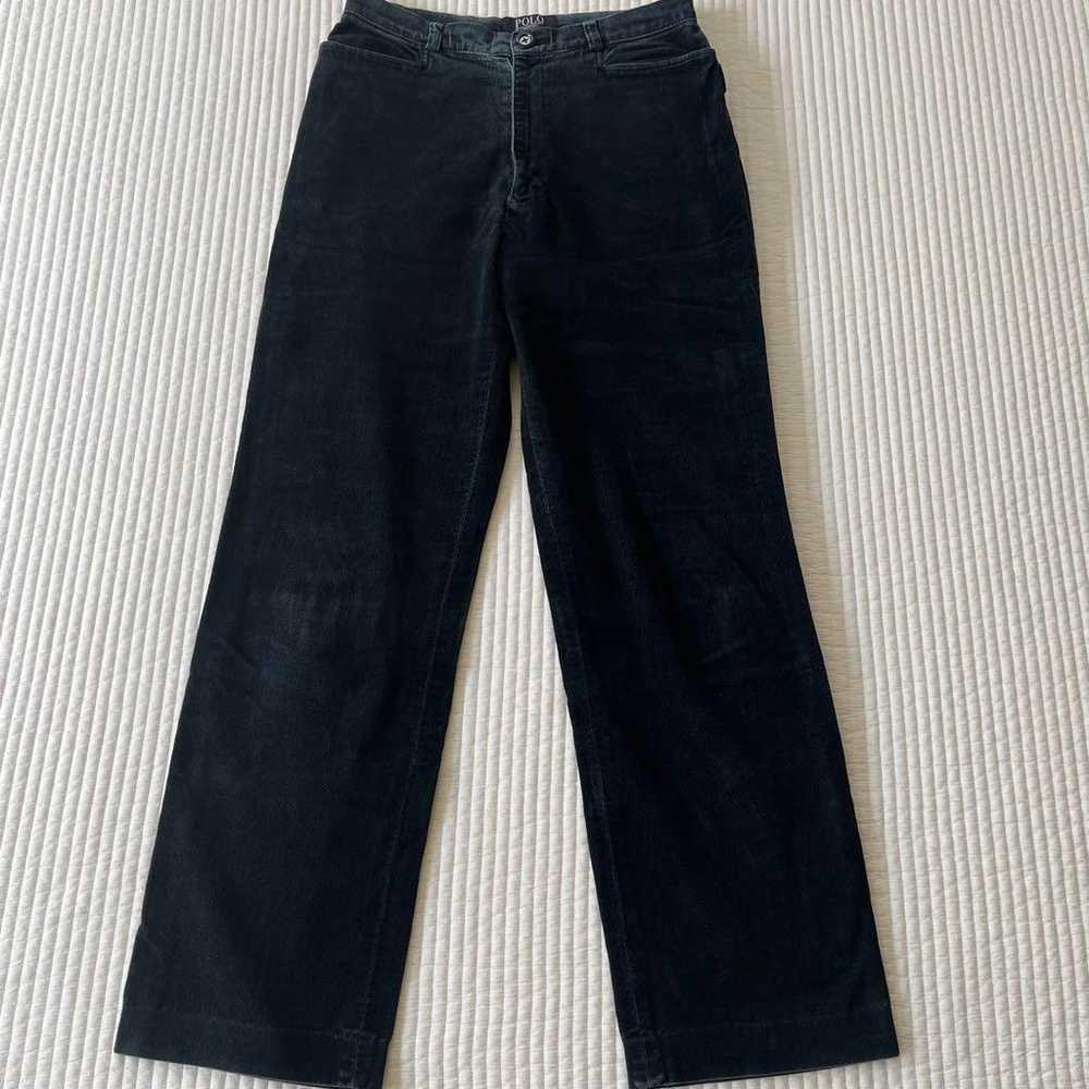 POLO Ralph Lauren Vintage Polo Navy Straight Pants - image 1
