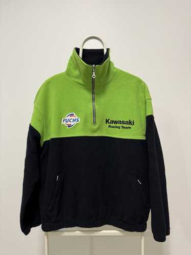 ジャケット [NICEGHOSTCLUB]WAPPEN RACING JACKET_GREEN(NG2ESUJ200A) wappen racing jacket[green] - niceghostclub