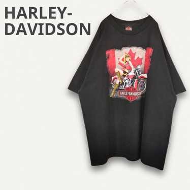 Harley Davidson Pinup Girl T-Shirt 2XL Black "Kane