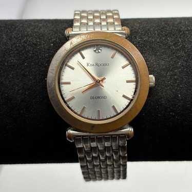 Vintage silver mens watch