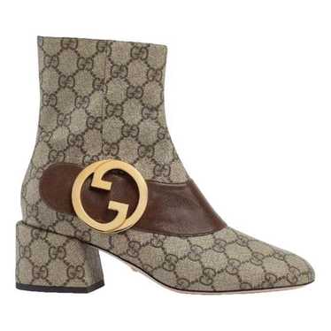 Gucci Leather ankle boots