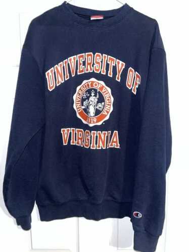 【古着】University of Virginia sweat ネイビー Vintage Uva Sweatshirt - Etsy